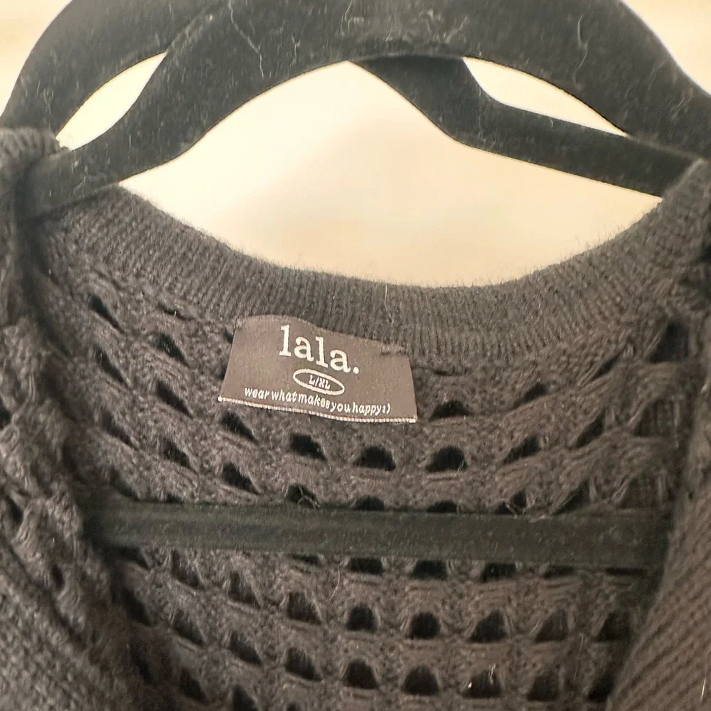 Oversized Large Knit Dressed in Lala Dress - Picture 3 of 3